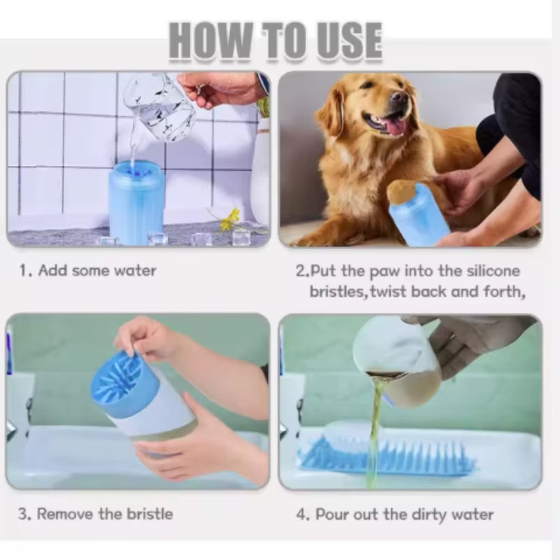 PawFresh Portable Paw Cleaner Cup