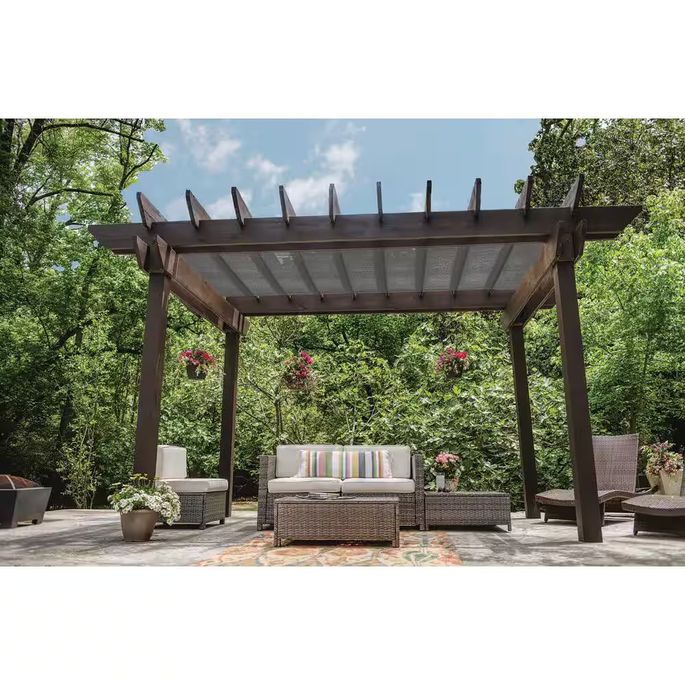 6x50 Black Sun Shade Fabric - Outdoor Mesh Cloth Cover