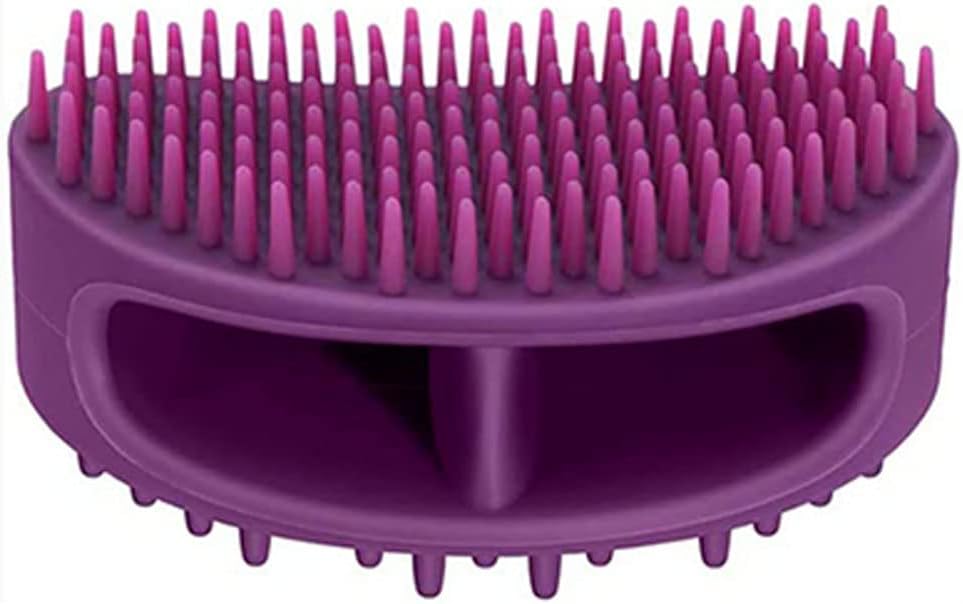 Soft Silicone Pet Grooming Brush for Bath Time