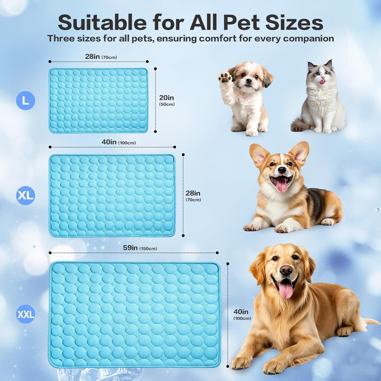 Dog Comfort Mat for Crate Sofa Bed or Floor