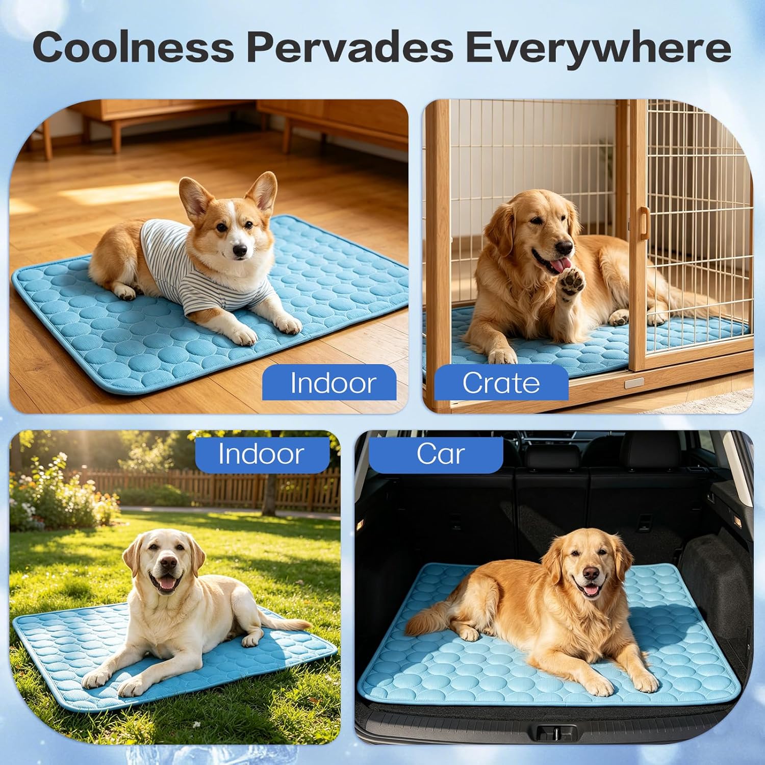 Dog Comfort Mat for Crate Sofa Bed or Floor